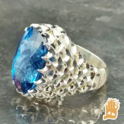 انگشتر فیلی تمام پولکی