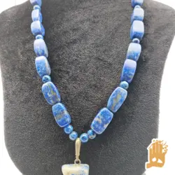 گردنبند زنانه لاجورد افغان