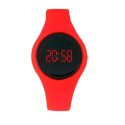 ساعت مچی دیجیتال زنانه بندقرمز