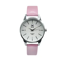 ساعت مچی عقربه ای زنانه ام جی ام بندصورتی