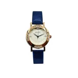 ساعت مچی عقربه ای زنانه والار بند سرمه ای