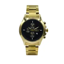 ساعت مچی عقربه ای مردانه سوییس لند صفحه مشکی