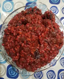 ترشک انار الو خانگی