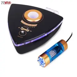 دستگاه RF دو قطبی ازون تراپی صورت نانو میست اسپریر نور آبیrf face lifting beauty machine