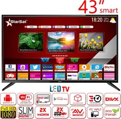 تلوزیون هوشمند Starsat Sv-4305 Smart Tv 43