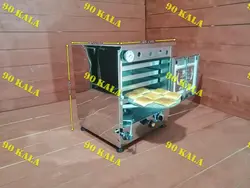 تنور استیل چهارسینی +چدن 38 +تایمر و دماسنج دار   (TG_390)