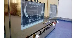 تنور گازی خانگی دو صفحه استیل طلاییTG-135