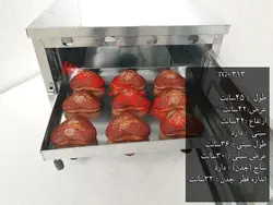 تنور گازی مینی خانگی با سینی ۹۰ کالا مدل TG-313