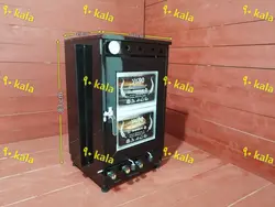 تنور گازی  سیاه  4سینی +2چدن32+دماسنج  (TG_387)