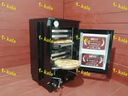 تنور گازی  سیاه  4سینی +2چدن32+دماسنج  (TG_387)
