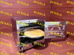 تنور گازی فول استیل دو سینی +سنگ چدن32 (TG-383 )