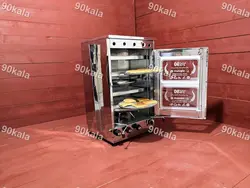تنور 4 سینی با 2 چدن تایمر دار (TG-381)