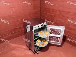 تنور 4 سینی با 2 چدن تایمر دار (TG-381)