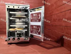 تنور 4 سینی با 2 چدن تایمر دار (TG-381)