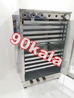 تنور 10 سینی استیل یخچالی با دماسنج (TG-376)