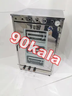 تنور 10 سینی استیل یخچالی با دماسنج (TG-376)
