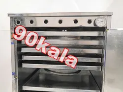 تنور 10 سینی استیل یخچالی با دماسنج (TG-376)