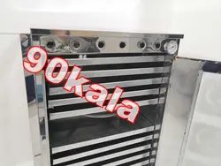 تنور 10 سینی استیل یخچالی با دماسنج (TG-376)