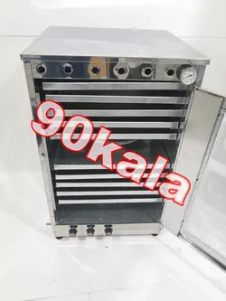 تنور 10 سینی استیل یخچالی با دماسنج (TG-376)