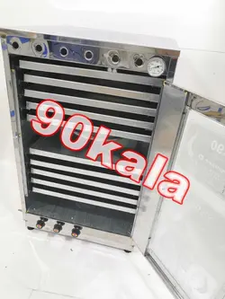 تنور 10 سینی استیل یخچالی با دماسنج (TG-376)