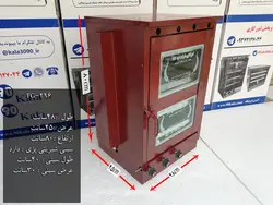 تنور گازی کوره ای قرمز چهار سینی ۹۰ کالا مدل TG-296