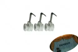 گیره سوراخ دار پلاستیکی- عباسي شاپ فروش آنلاين لايي چسب