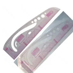 خط کش ژله ای خیاطی-عباسي شاپ فروش آنلاين ملزومات خرازی و خیاطی