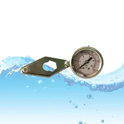 گیج فشار پمپ تصفیه آب کوچک