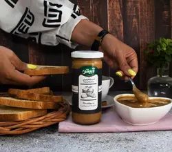 کره بادام زمینی پروتئینه ساده