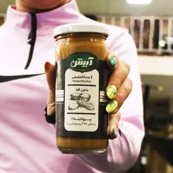 کره بادام زمینی پروتئینه ساده