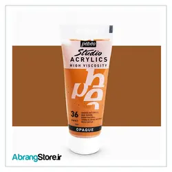 رنگ اکریلیک سینا خام استودیو پ ب او 250 میل | Raw Sienna