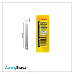تیغ کاتر استیل کوچک 9mm الفا 10 عددی | Olfa AB-10S