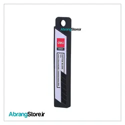 تیغ کاتر بزرگ مشکی دلی 10 عددی