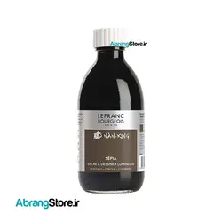 مرکب نقاشی و خطاطی ال بی ضدآب ۲۵۰ میل | LB Nanking Indian Ink - Sepia