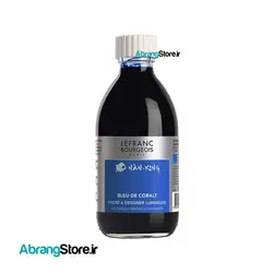 مرکب نقاشی و خطاطی ال بی ضدآب ۲۵۰ میل | LB Nanking Indian Ink - Cobalt Blue
