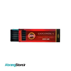 مغز زغال ۵ میل کوه نور ۶ عددی | KOH-I-NOOR Charcoal Leads