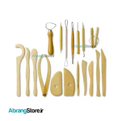 ابزار کامل مجمسه سازی ۱۸ تکه شین هان کره _ Shinhanart Modeling tools