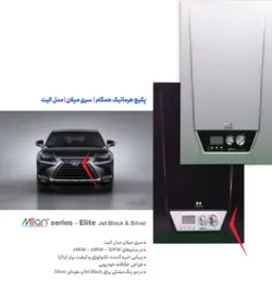 پکیج دیواری میلان الیت سایز 28