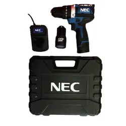 دریل پیچ گوشتی شارژی چکشی بدون زغال ان ای سی (NEC) مدل 1515 – فروشگاه اینترنتی ابزار آنلاین