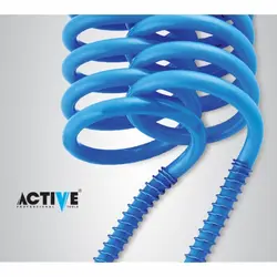 شلنگ فنری 15 متری اکتیو مدل AC-1015 ACTIVE Pu Coil Hose Model AC-1015 – فروشگاه اینترنتی ابزار آنلاین