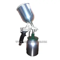 پیستوله رنگ پاش دو کاسه استنلس استیل ایرکت ایتالیا Airkat Air Spray Gun &ndash; فروشگاه اینترنتی ابزار آنلاین