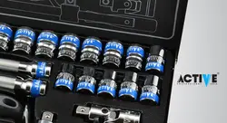 جعبه بکس 24 پارچه اکتیو مدل AC-63224 Active 24PCS Drive Sockets Set Model AC-63224 – فروشگاه اینترنتی ابزار آنلاین