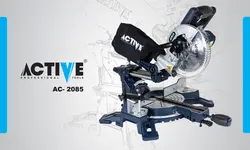 اره فارسی بر کشویی اکتیو مدل AC-2085 Active Sliding Miter Saw Model AC-2085 – فروشگاه اینترنتی ابزار آنلاین