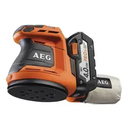سنباده لرزان گرد نجاری شارژی 18 ولت آاگ مدل BEX18-125 AEG RANDOM ORBIT SANDER - BEX18-125 &ndash; فروشگاه اینترنتی ابزار آنلاین