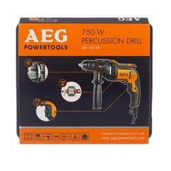 دریل چکشی 750 وات آاگ مدل SBE750RE AEG Impact Drill Model SBE750RE – فروشگاه اینترنتی ابزار آنلاین