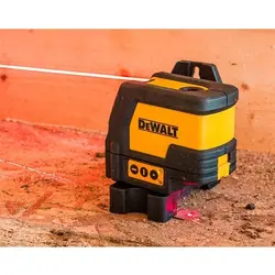 تراز لیزری ترکیبی (۲ نقطه شاقول + ۲ خط تراز) دیوالت مدل DW0822-XJ DEWALT Crossline Laser Level DW0822-XJ &ndash; فروشگاه اینترنتی ابزار آنلاین