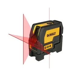 تراز لیزری ترکیبی (۲ نقطه شاقول + ۲ خط تراز) دیوالت مدل DW0822-XJ DEWALT Crossline Laser Level DW0822-XJ &ndash; فروشگاه اینترنتی ابزار آنلاین