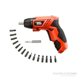 پیچگوشتی شارژی لیتیوم بلک اند دکر مدل KC4815 black & decker CORDLESS DRIVER model KC4815 – فروشگاه اینترنتی ابزار آنلاین