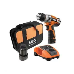 دریل چکشی شارژی 12 ولت لیتیوم آاگ مدل BSB12C2LI AEG 12 V 2-SPPED ULTRA COMPACT PERCUSSION DRILL - BSB12C2LI – فروشگاه اینترنتی ابزار آنلاین