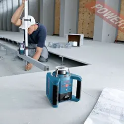 تراز لیزری چرخشی + گیرنده ی لیزر + ریموت کنترل بوش Bosch Rotary Laser+Laser Detector+Remote Control &ndash; فروشگاه اینترنتی ابزار آنلاین